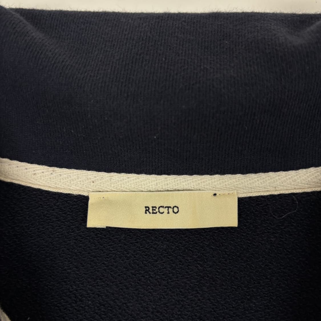 렉토 반집업 맨투맨 상품이미지6