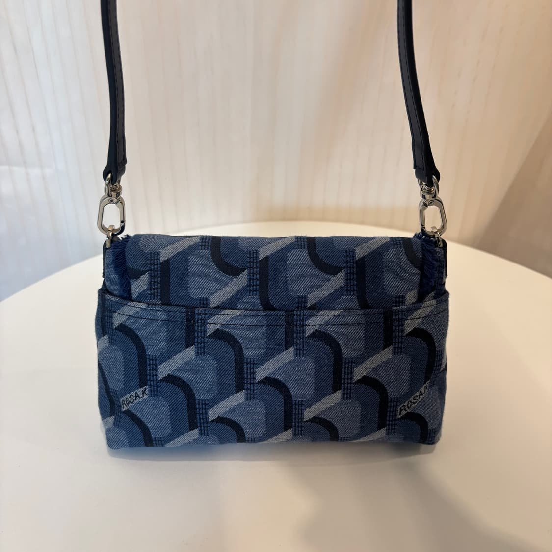 정품 로사케이 데님 미니 숄더백     상품이미지8