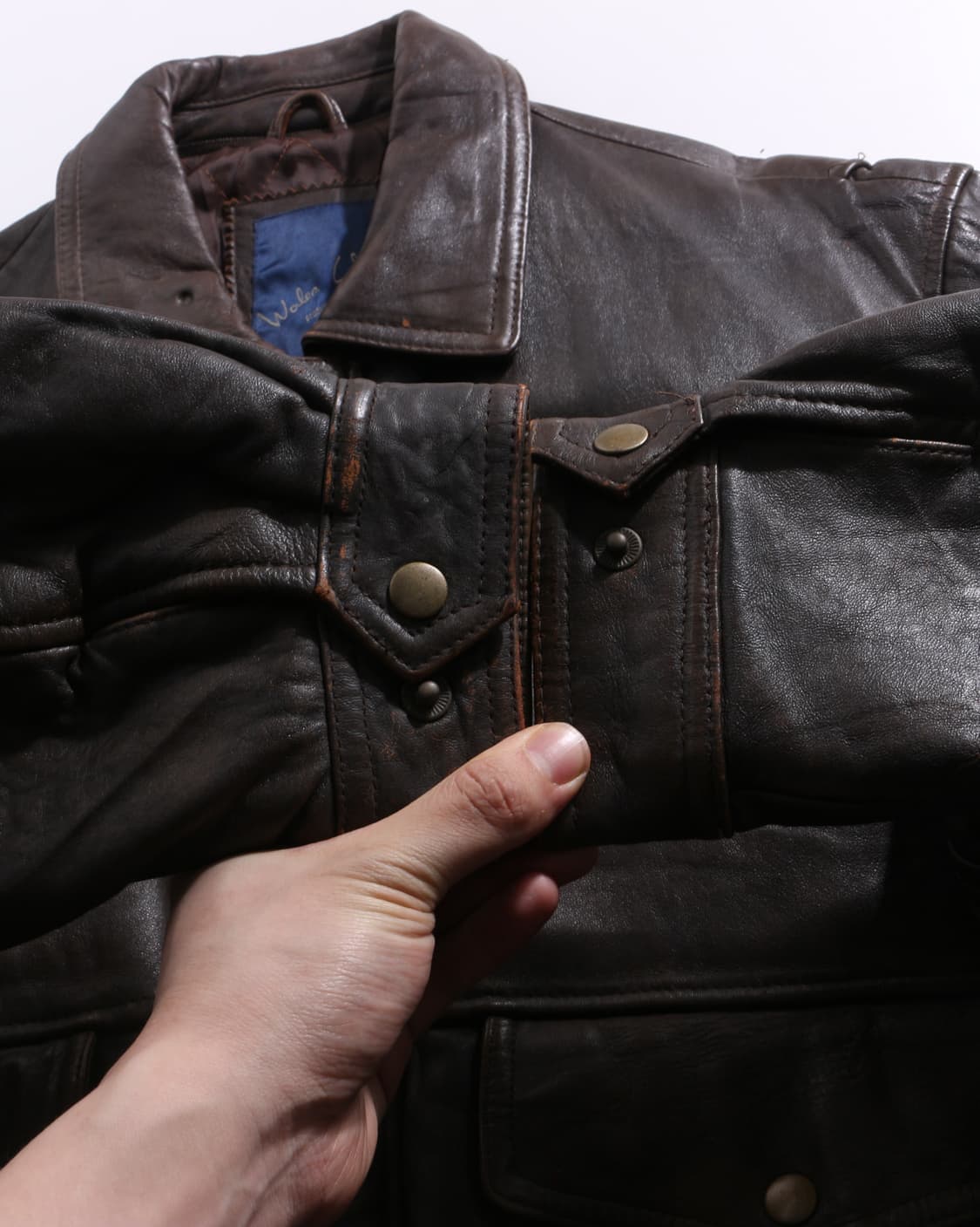 O-0314 Wales A-2 Jacket *Sheep skin 상품이미지3