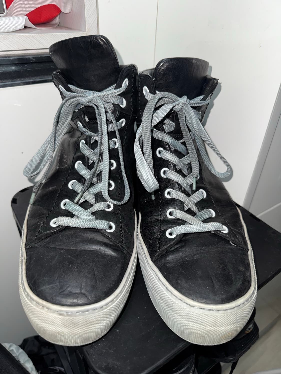 incarnation horse leather 인카네이션 레더 하이탑 상품이미지1