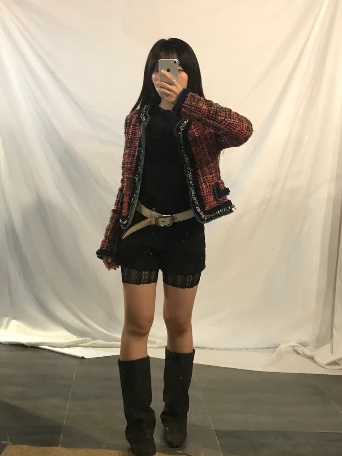 Benetton tweed jacket  상품이미지9