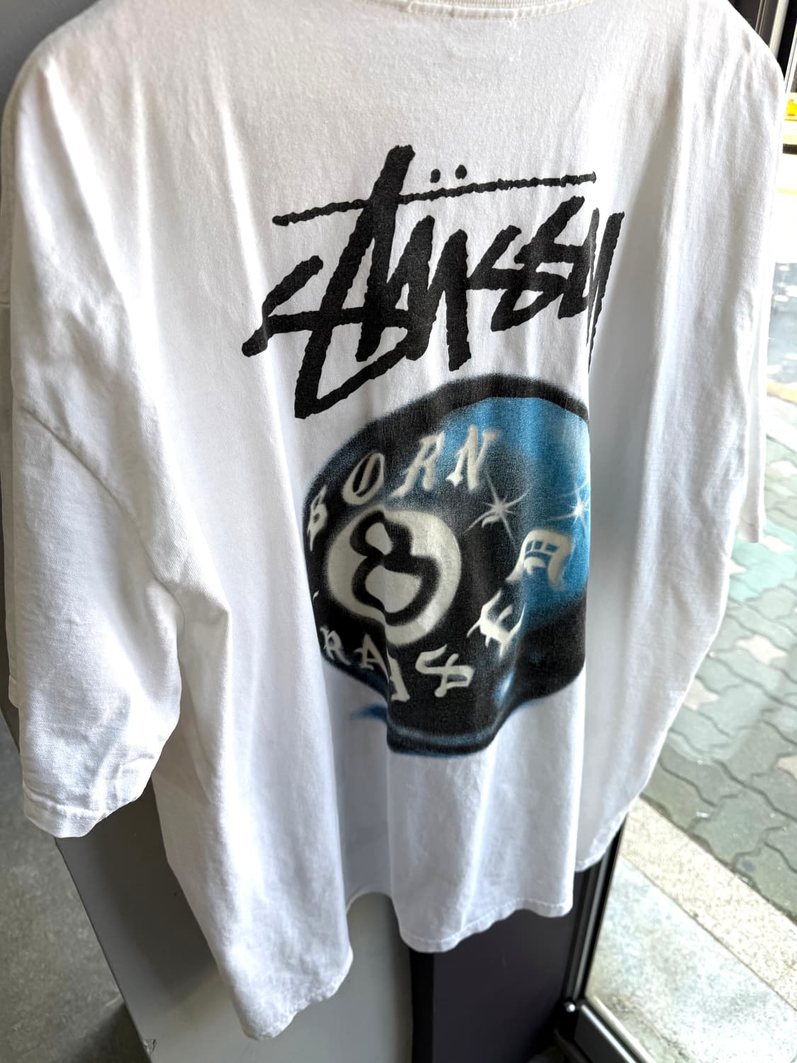 XXL/ 스투시 X 본앤레이즈드 8볼 반팔 상품이미지7