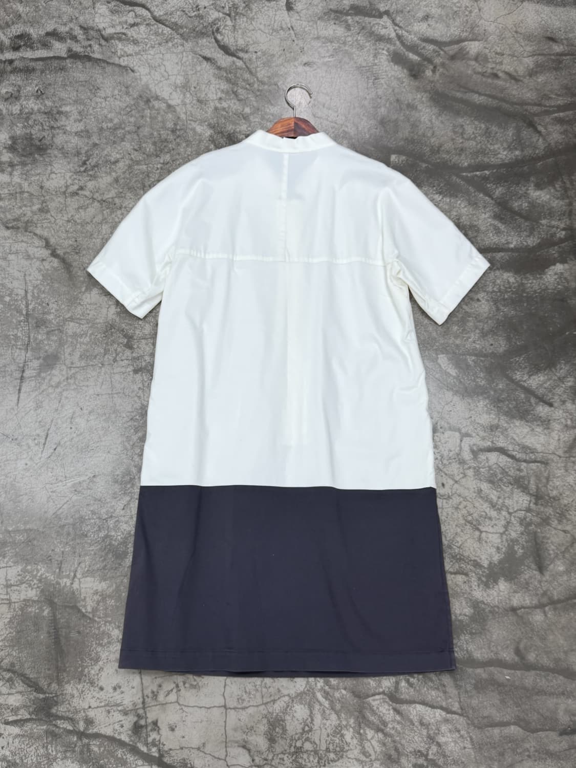 아이그너 컬러 블록 셔츠 드레스 상품이미지2