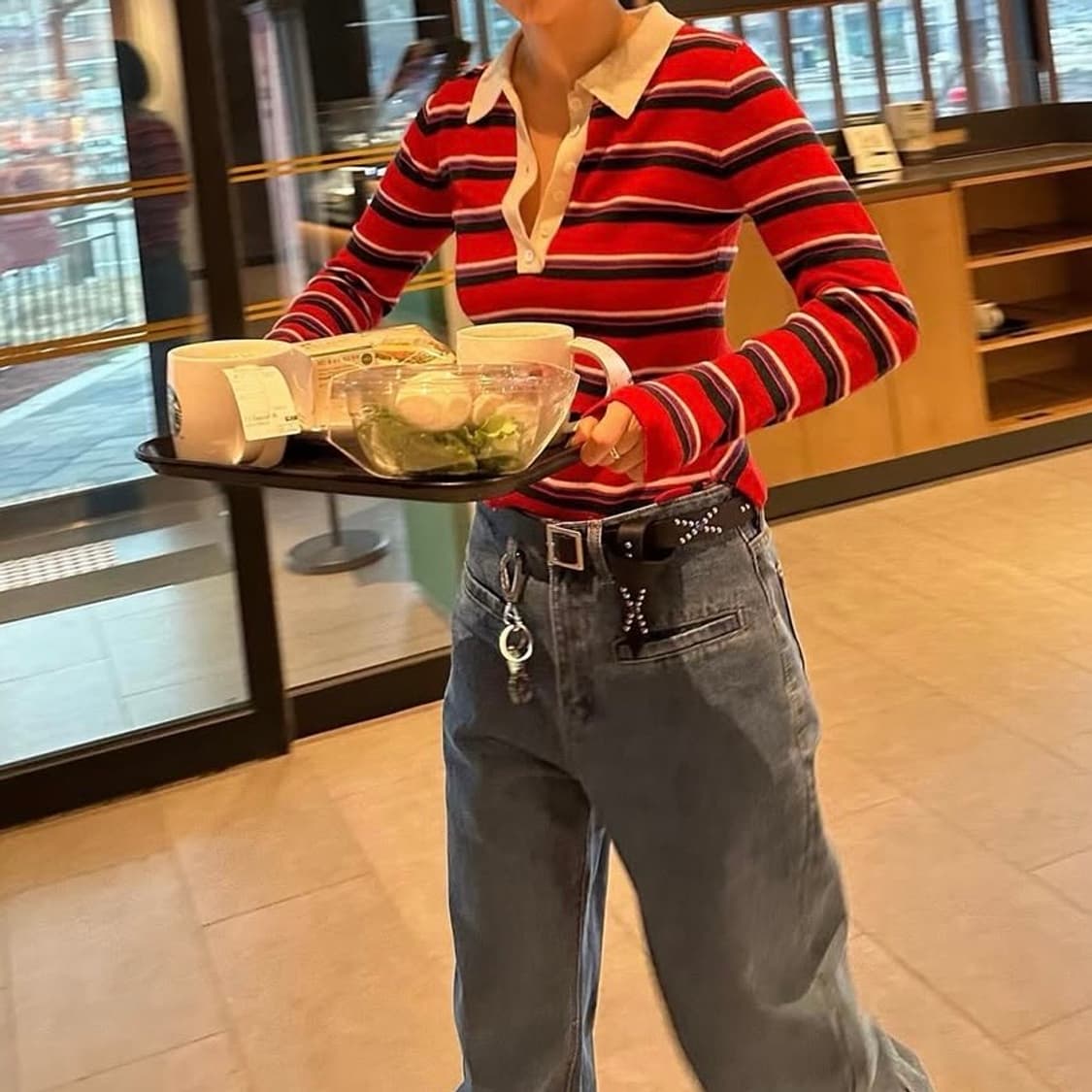 plzproject stripe knit tee 상품이미지2