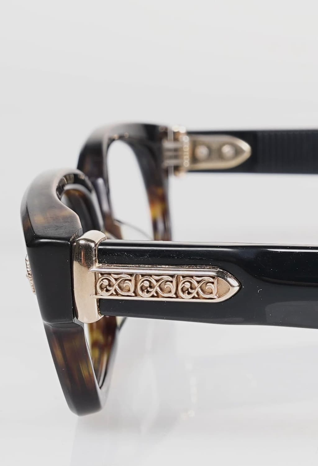 [F] 크롬하츠 WEIRDO 윌도 브라운/톨토이즈 골드 상품이미지3