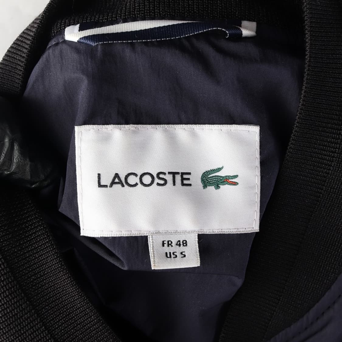 라코스테 네이비 블루종 자켓 S 상품이미지5