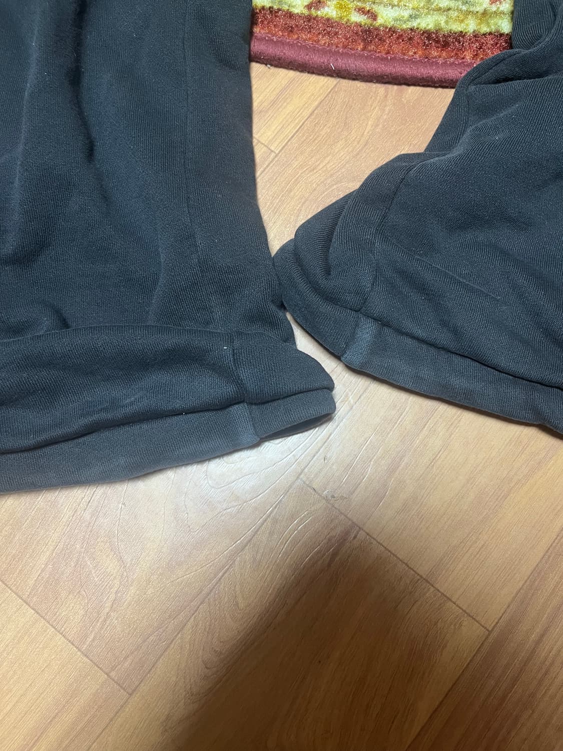 이지갭 헤비 스웨트 팬츠 블랙 L 상품이미지6