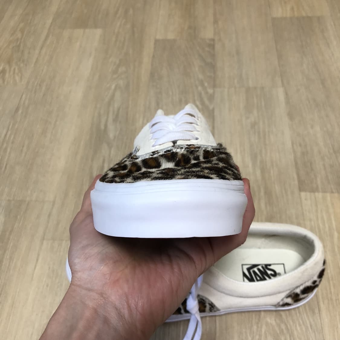 (265) 새상품 반스 VANS 에라 소프트 스웨이드 마쉬멜로우 레오파드 상품이미지9