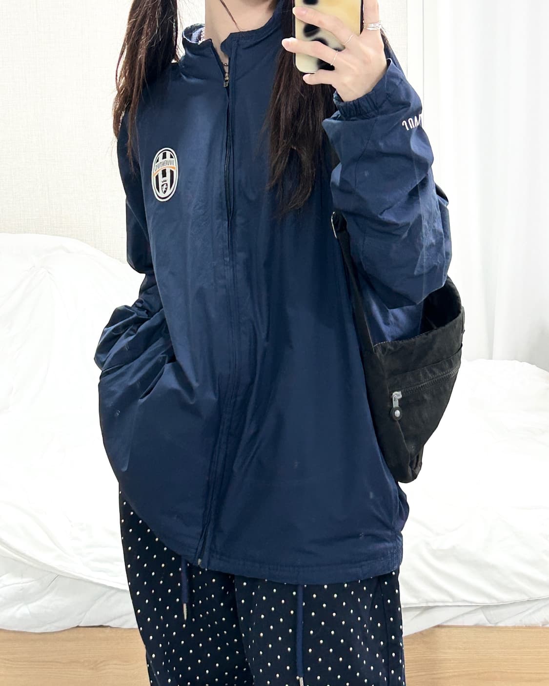 나이키 핑크스우시 유벤투스 바람막이 상품이미지4