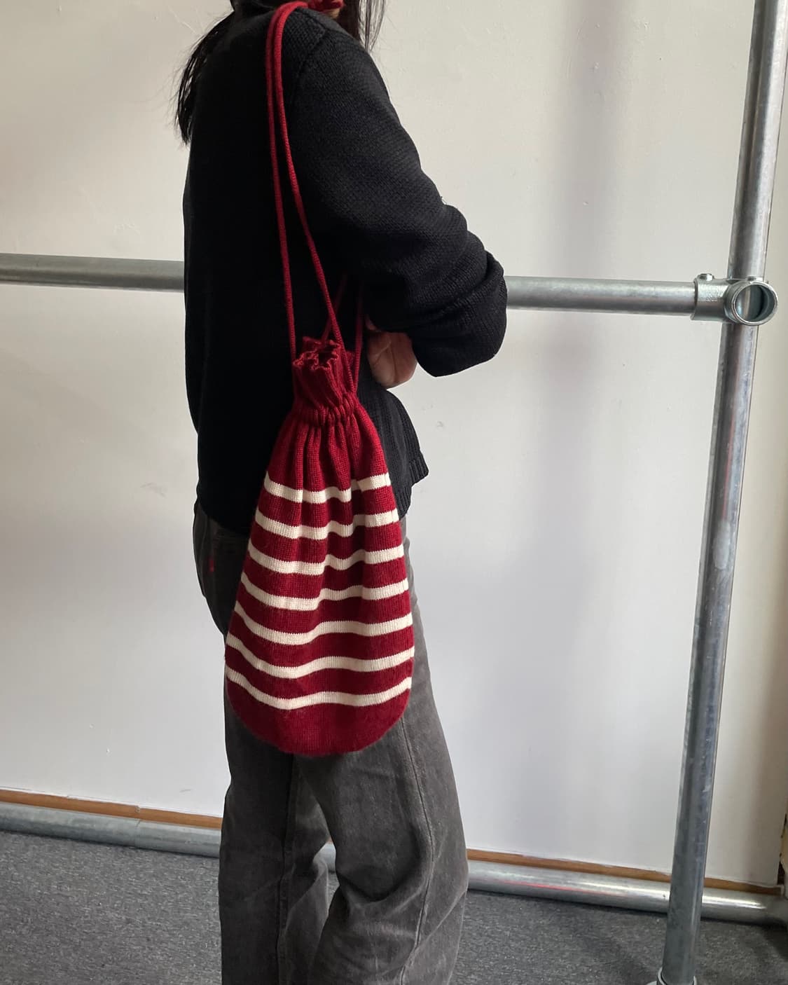 Knitted string bag 상품이미지6