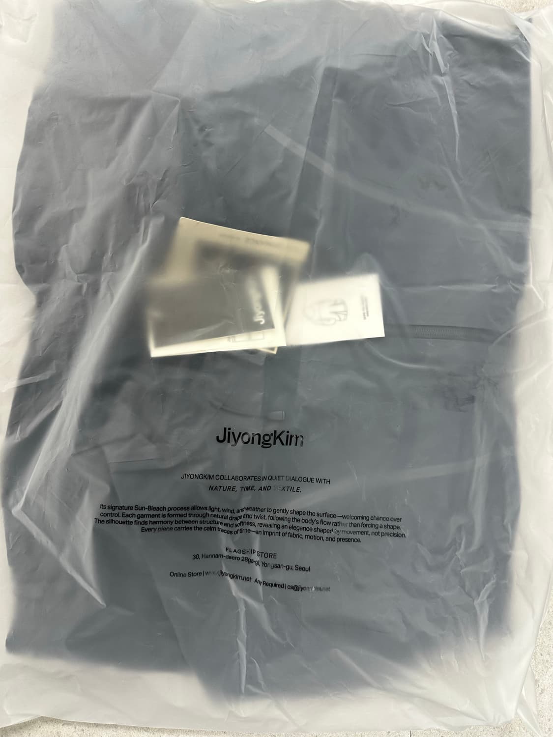 Kolon x jiyong kim 3L 고어택스 장수 자켓 상품이미지2