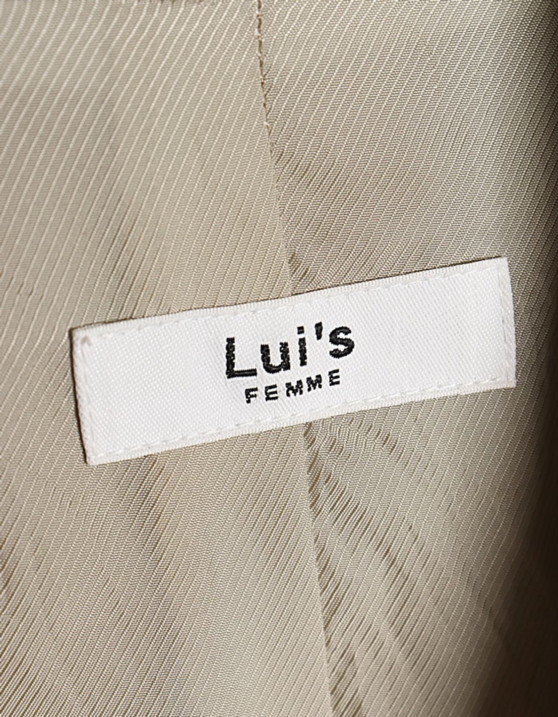 Lui's FEMME Satin Coat 상품이미지7