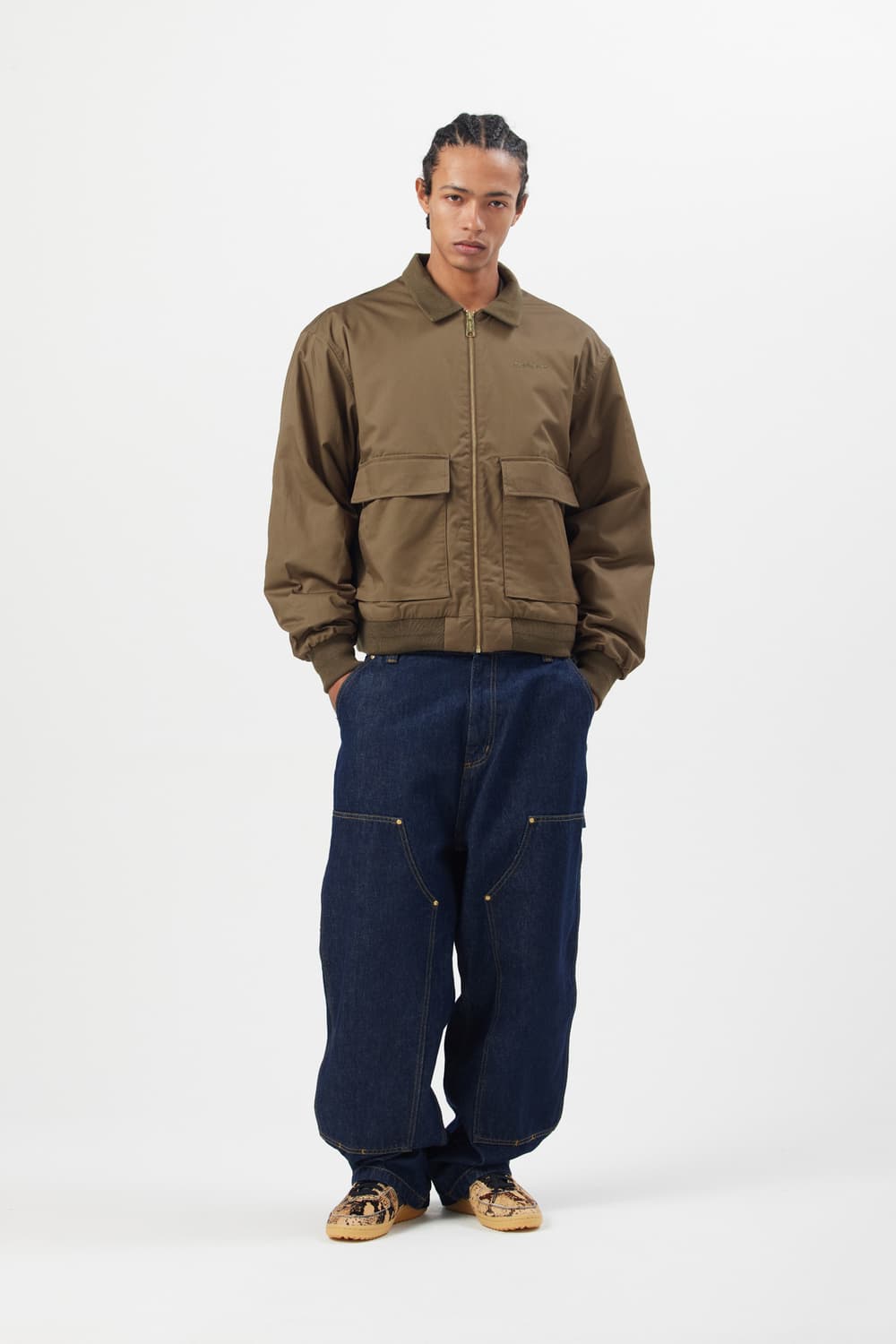 칼하트 Carhartt nash double knee pant blue 상품이미지3