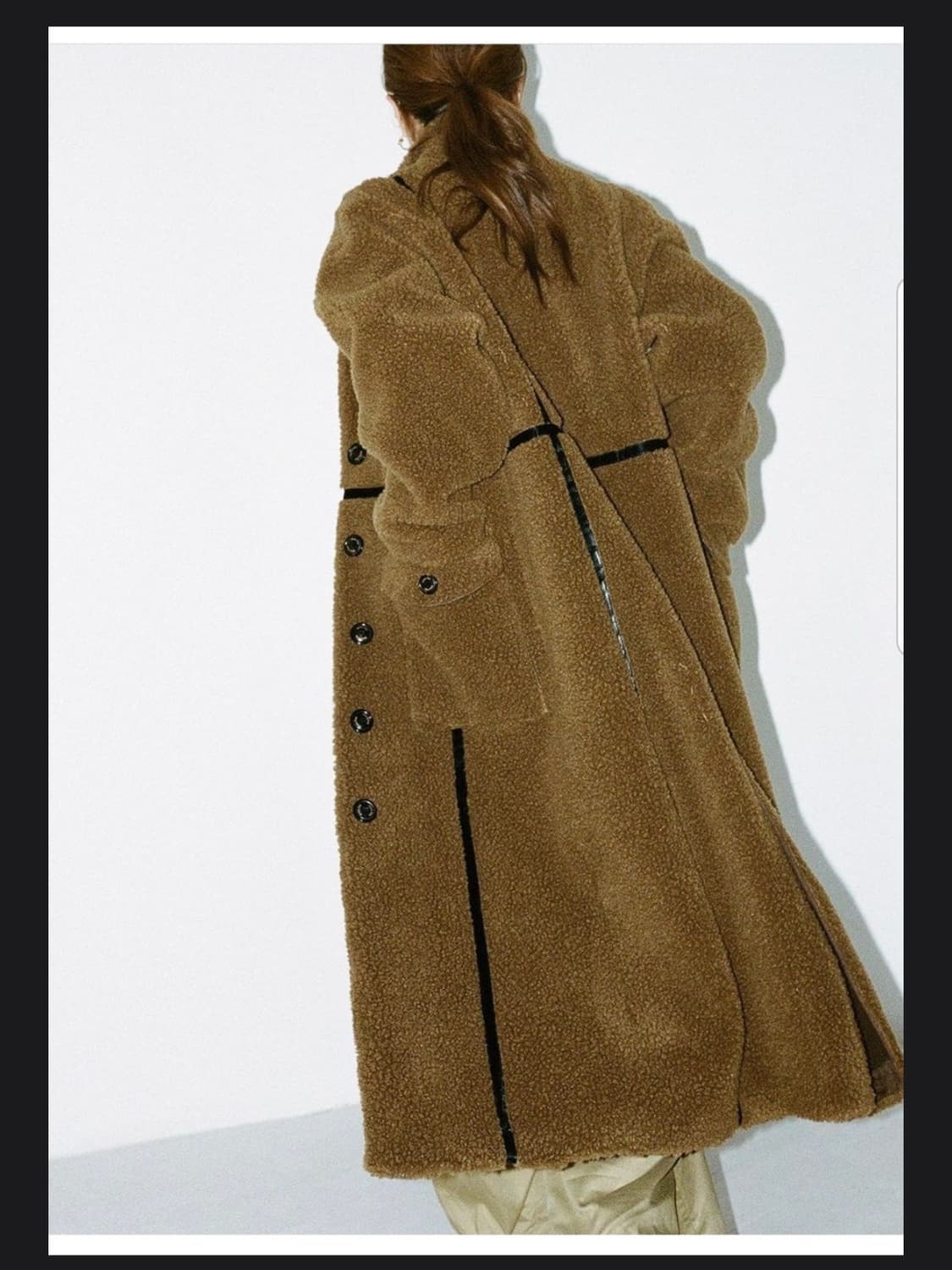 마뗑킴 테디베어 롱코트 상품이미지4