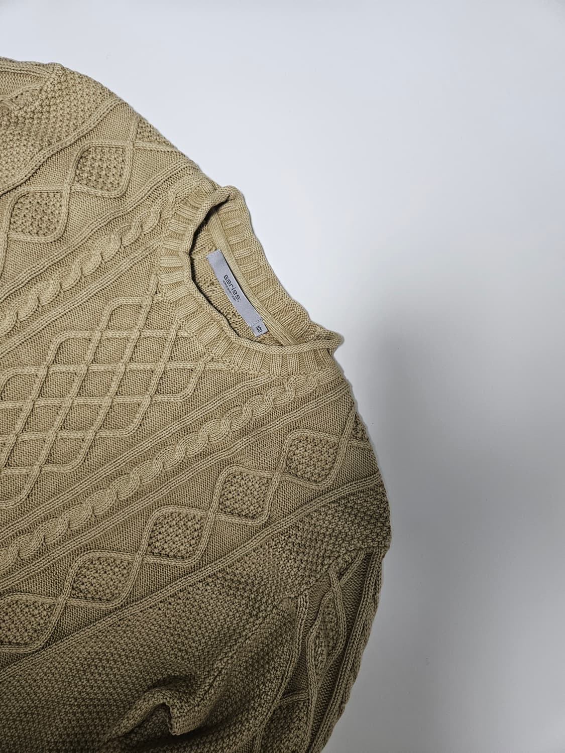 시리즈 케이블 니트 상품이미지2