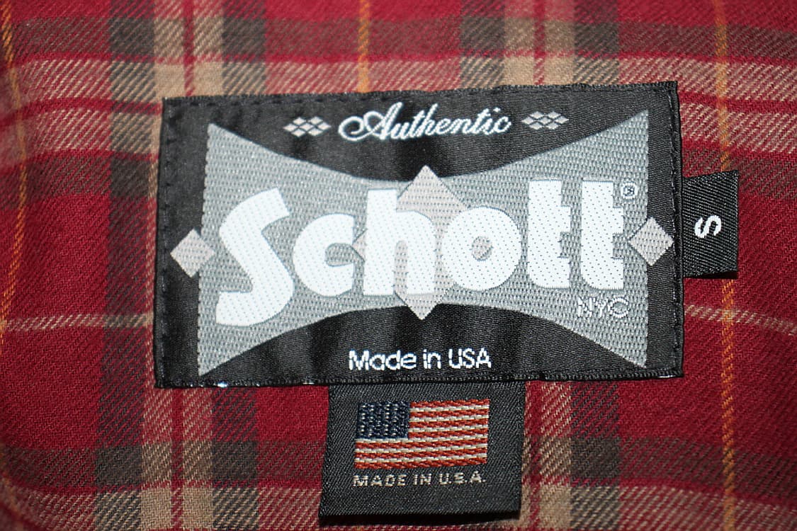 Schott 쇼트라이더자켓 S (우리95) 상품이미지8