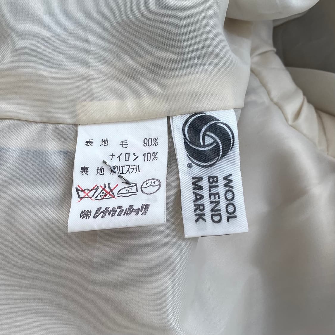 빈티지 플래드 라운드넥 울 재킷 (Italian Fabric) 상품이미지5