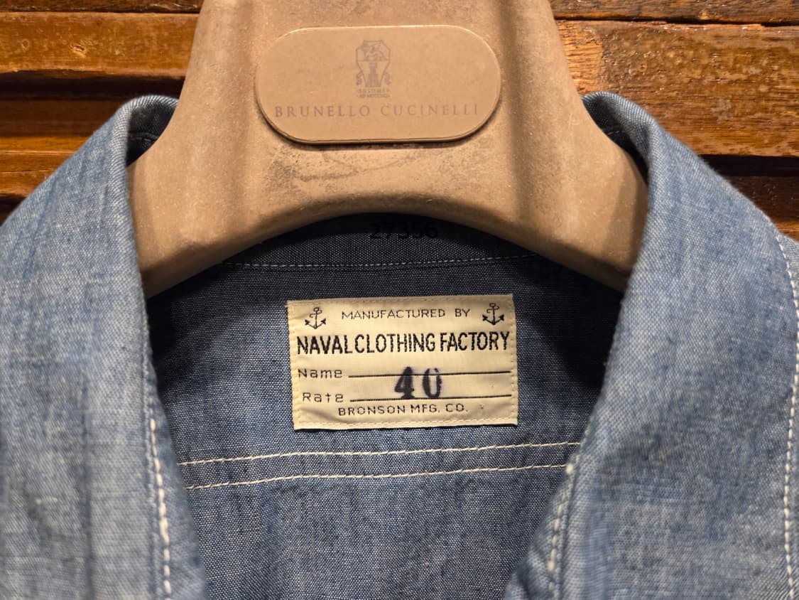 나발 클로딩 샴브레이셔츠 상품이미지7