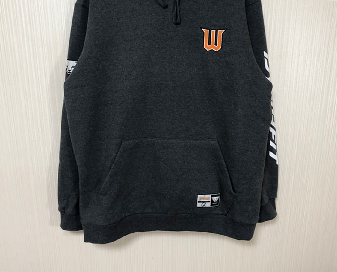 KBO 다이나핏 SK와이번스 선수실착 플리스 풀오버후디 110 #0 상품이미지3