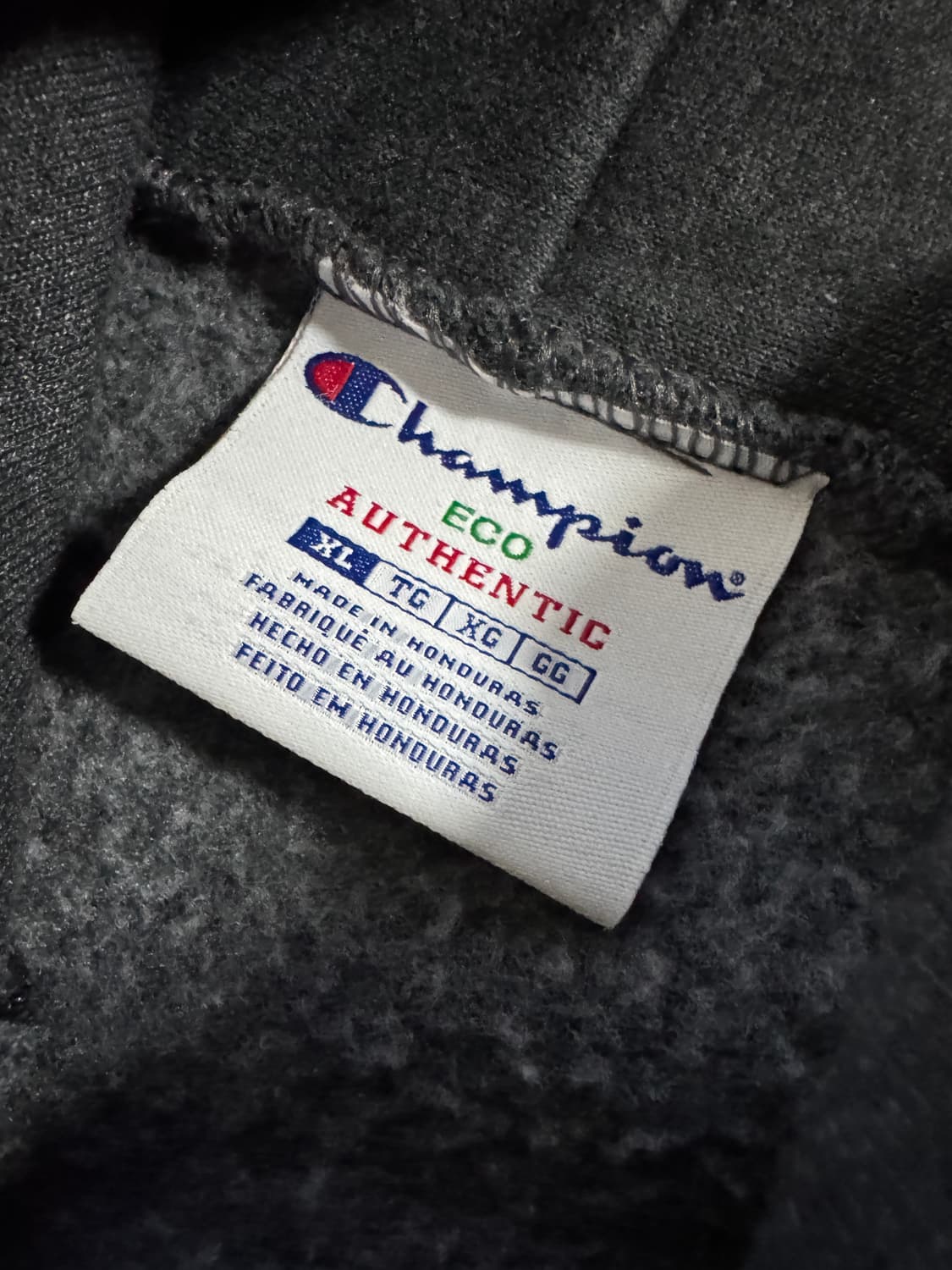 챔피온 X 카카오 빅 사이즈 뒷 프린팅 기모 후드집업 XL ~ 2XL 상품이미지3