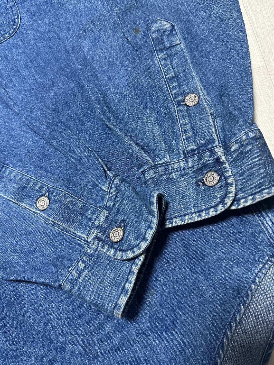 90s RRL 데님 셔츠 상품이미지7