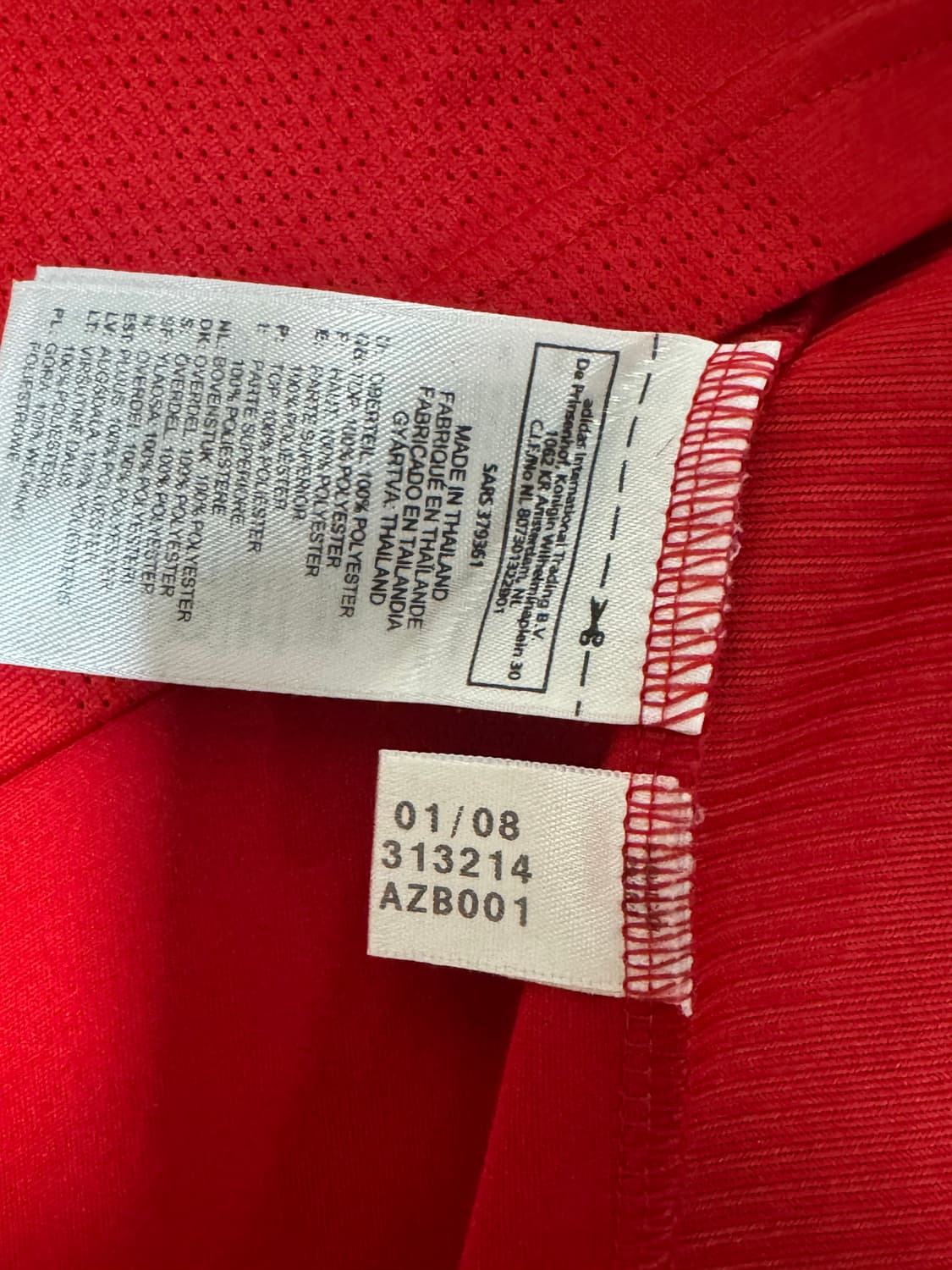 08-10 리버풀 홈 아디다스 유니폼 반팔 제라드 상품이미지6