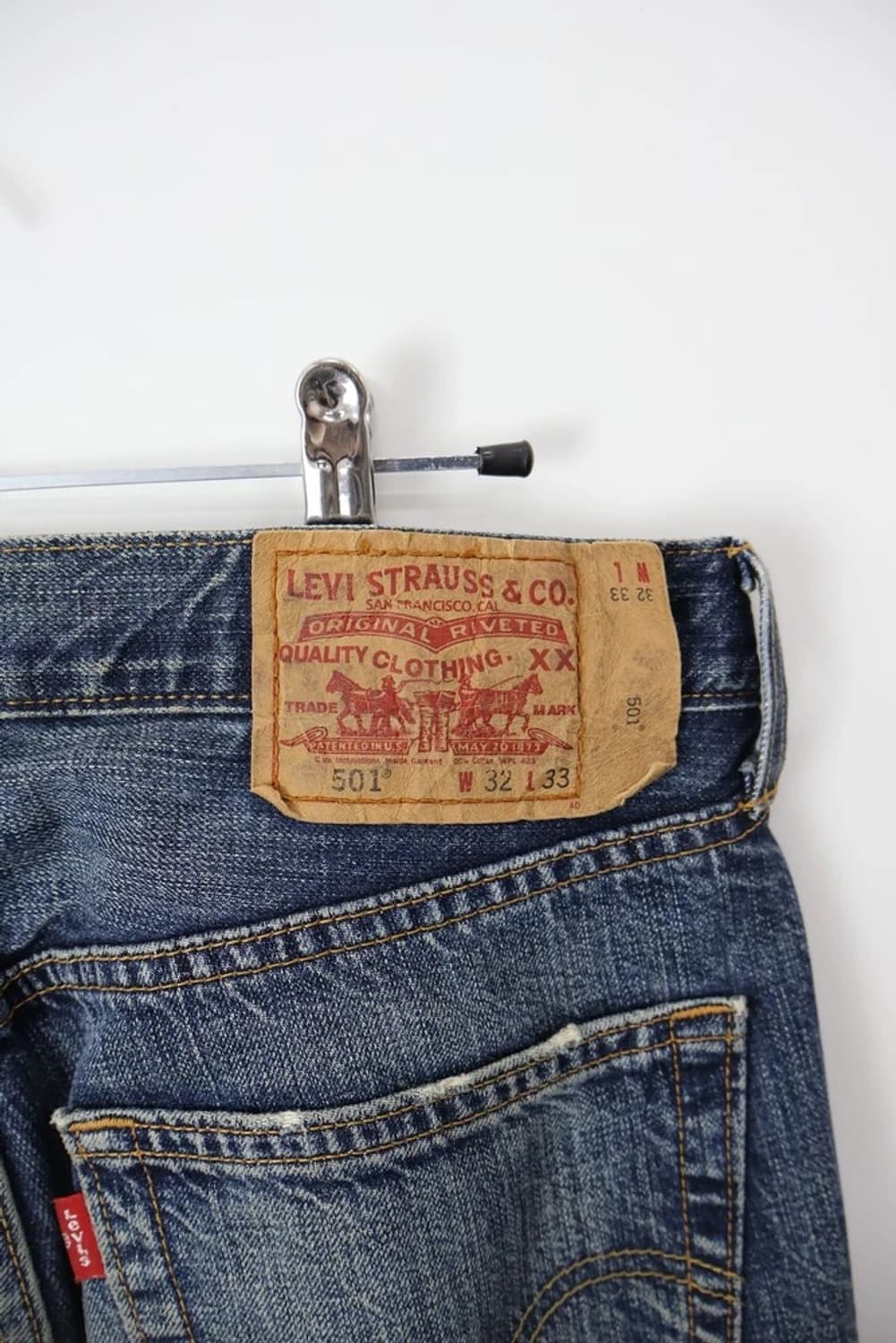 00's Levis 501 Vintage Fade Denim Pants 상품이미지8