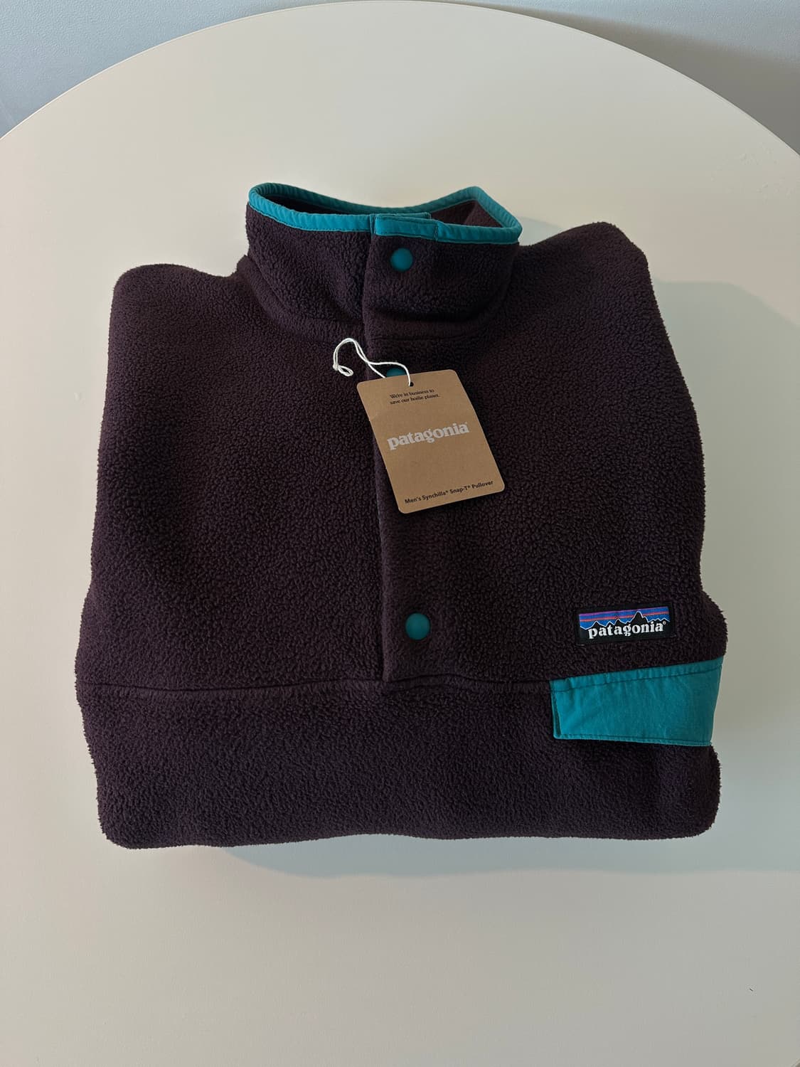 patagonia synchilla(신칠라) obsidian plum L 상품이미지1