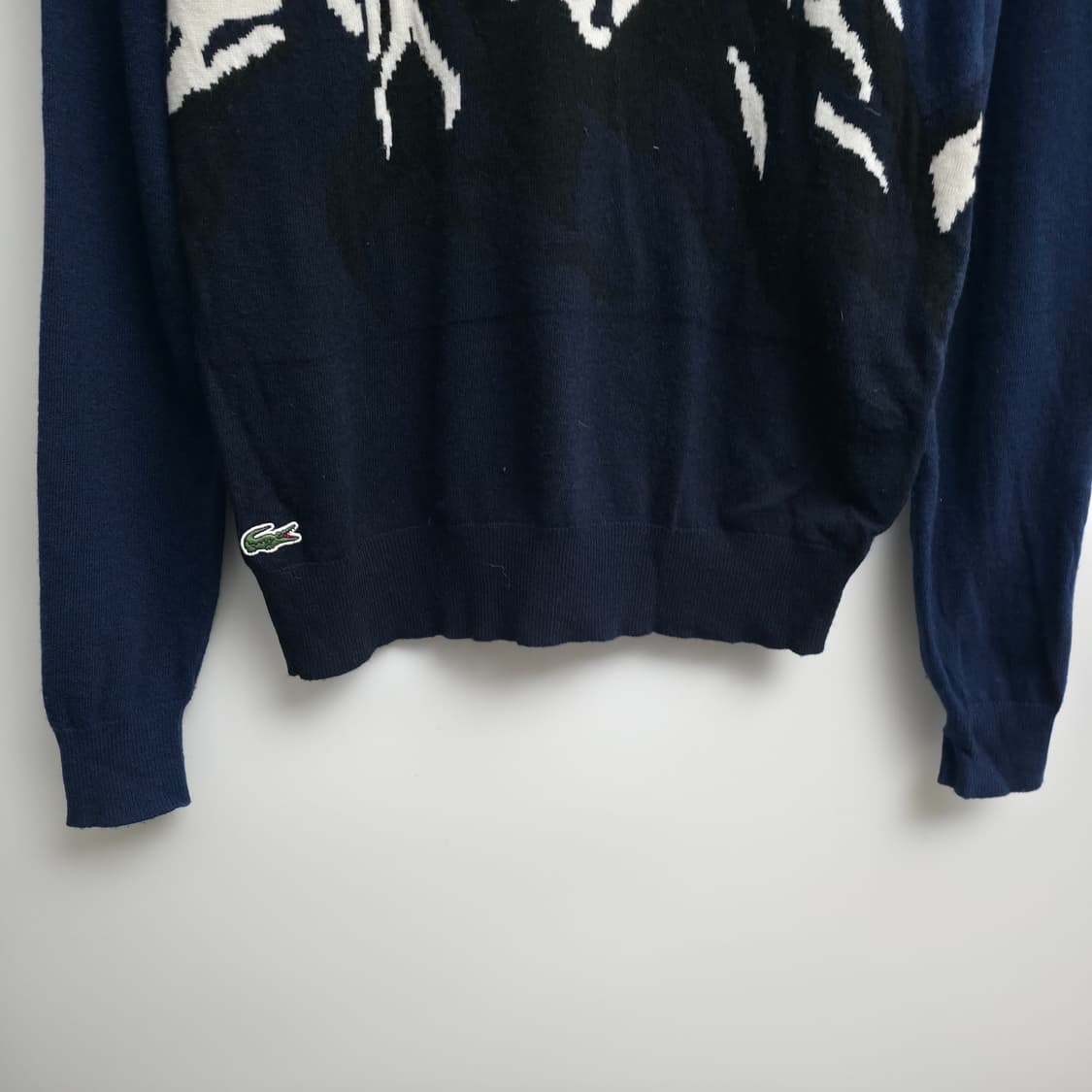 [M] 라코스테 라이브 네이비 마운틴 니트 상품이미지3