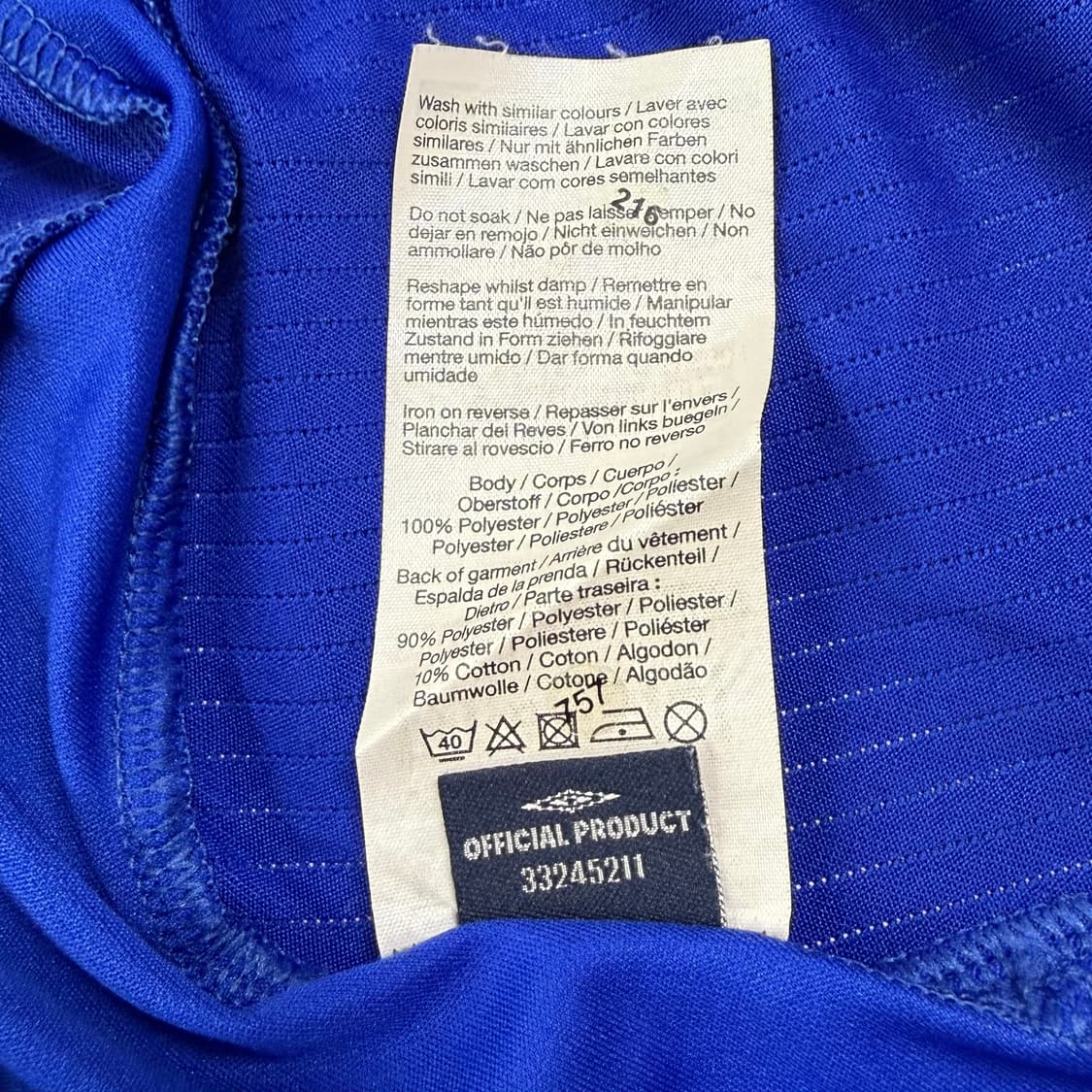 08-09 에버튼 홈 루이 사하 유니폼 상품이미지10