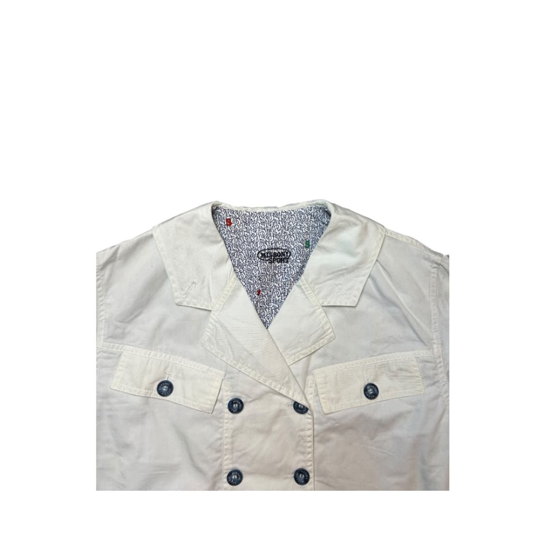 (W-M) 미쏘니 스포츠 더블 버튼 크롭 자켓 OJ-010 상품이미지3