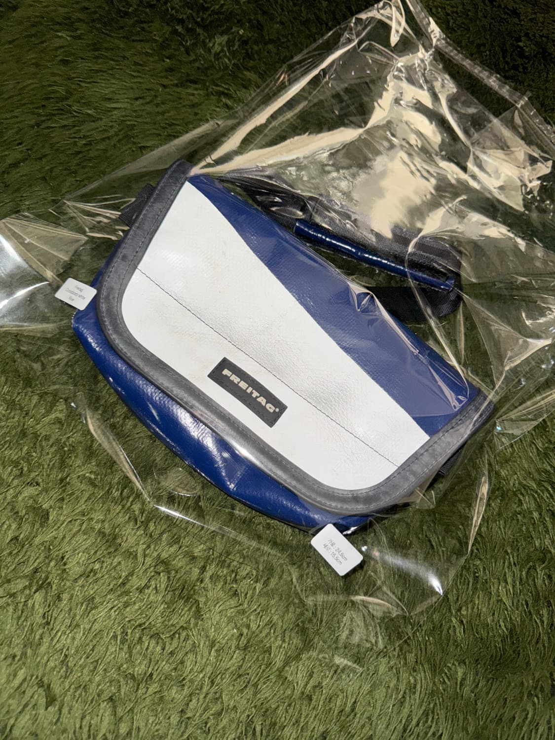 Freitag F153 JAMIE 프라이탁 제이미 크로스백 블루 화이트 상품이미지8