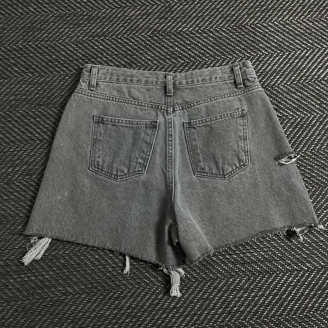 빈티지 우먼스 커팅 데님 숏 팬츠o 3075 상품이미지3