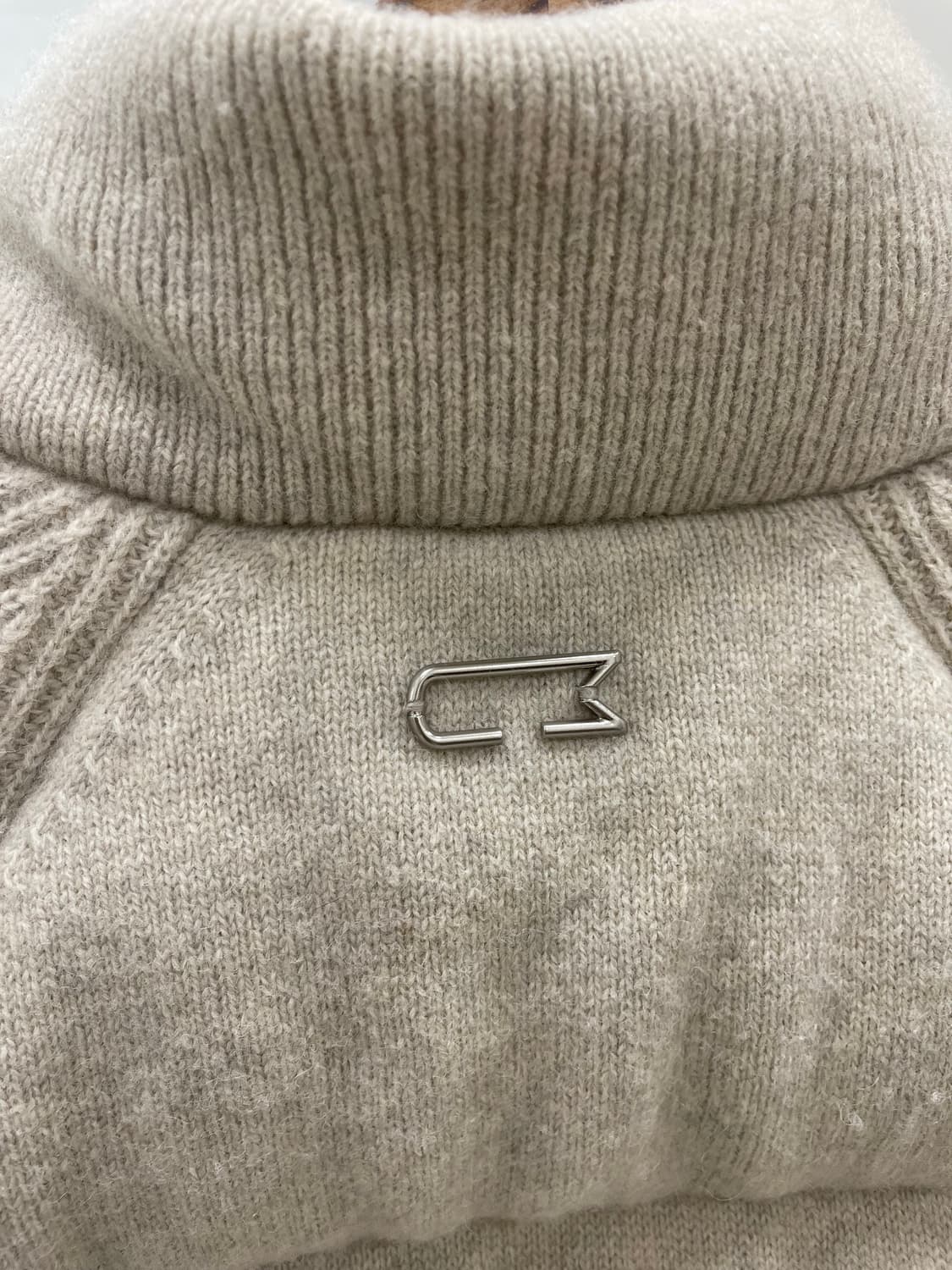 우마뭉 니트울100% 패딩 남자 M (100-105) 상품이미지6