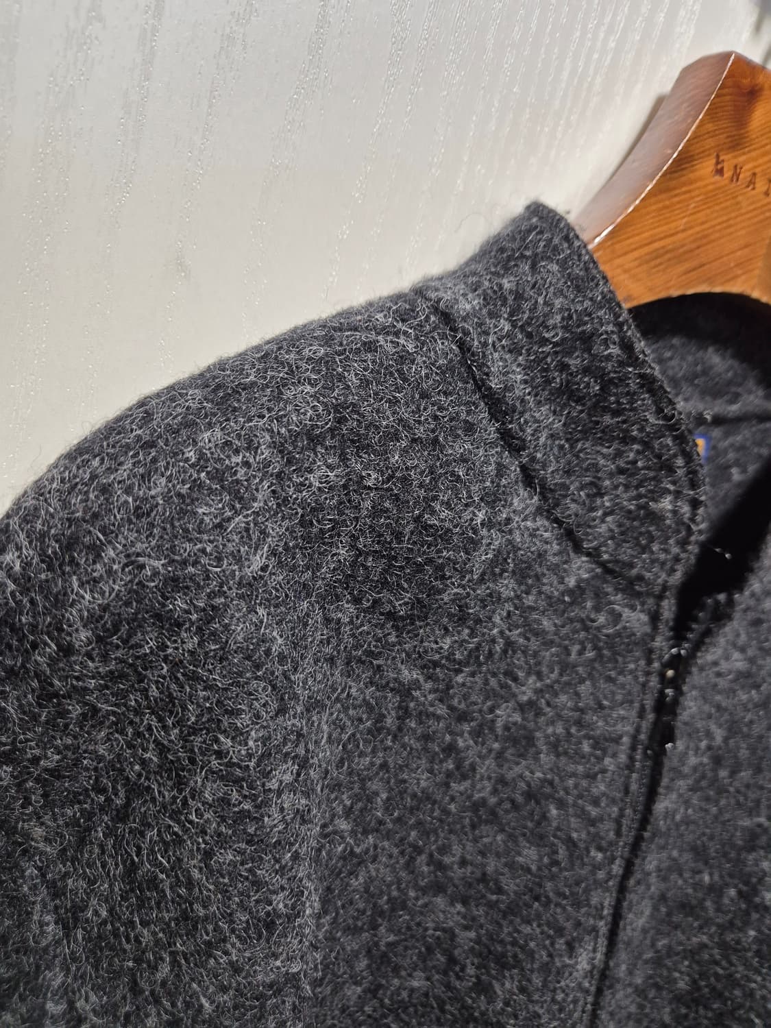 (세일)VTG. GAUSALITO 차콜 압축울자켓 상품이미지7