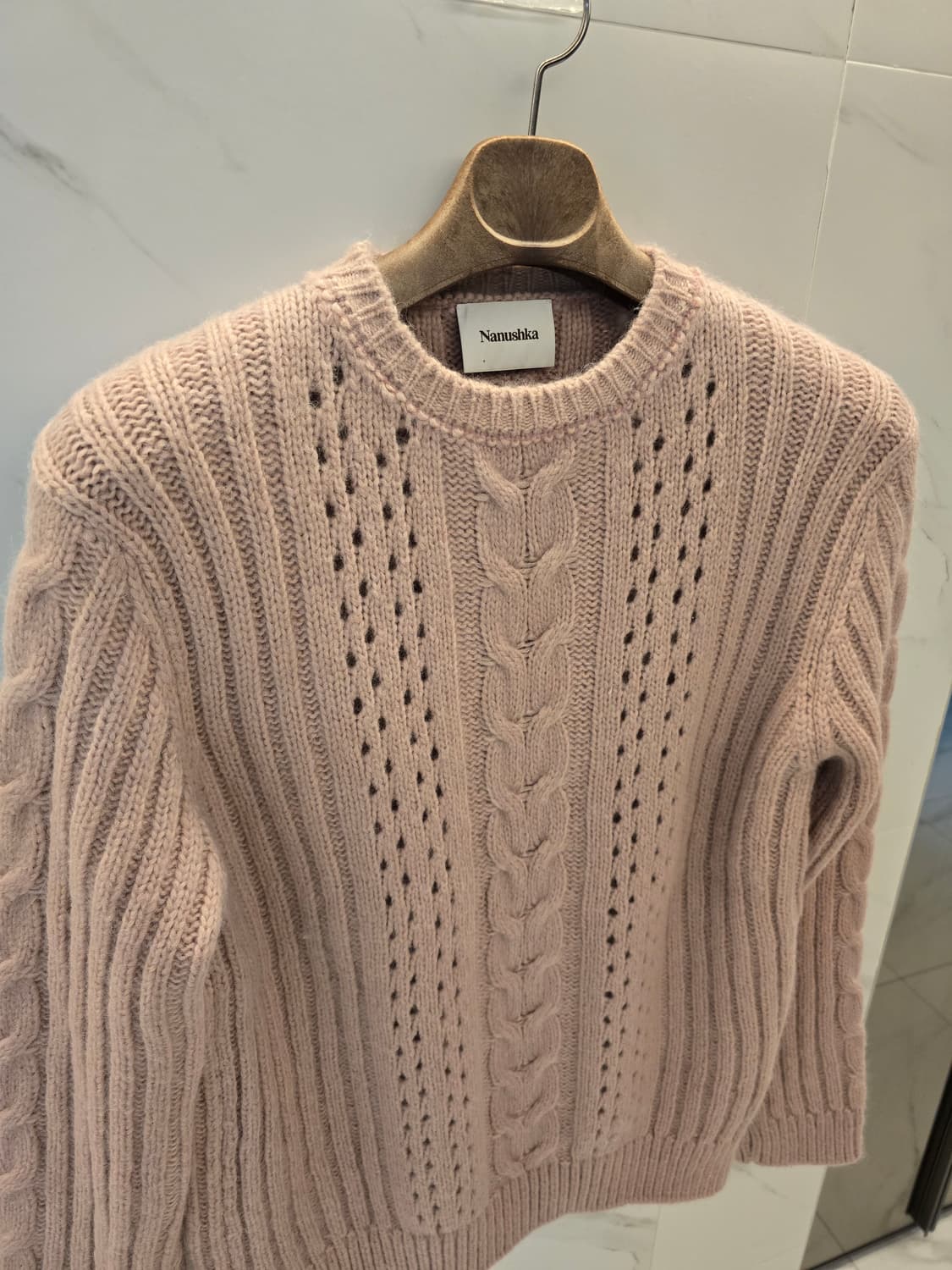 Nanushka 알파카 스웨터 상품이미지2