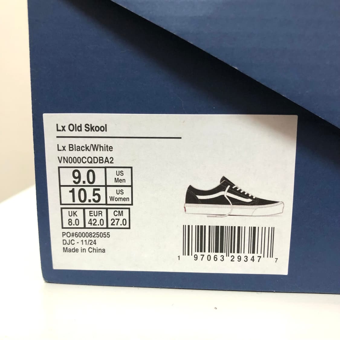 반스 프리미엄 올드스쿨 LX 270(검흰) 새제품  상품이미지3