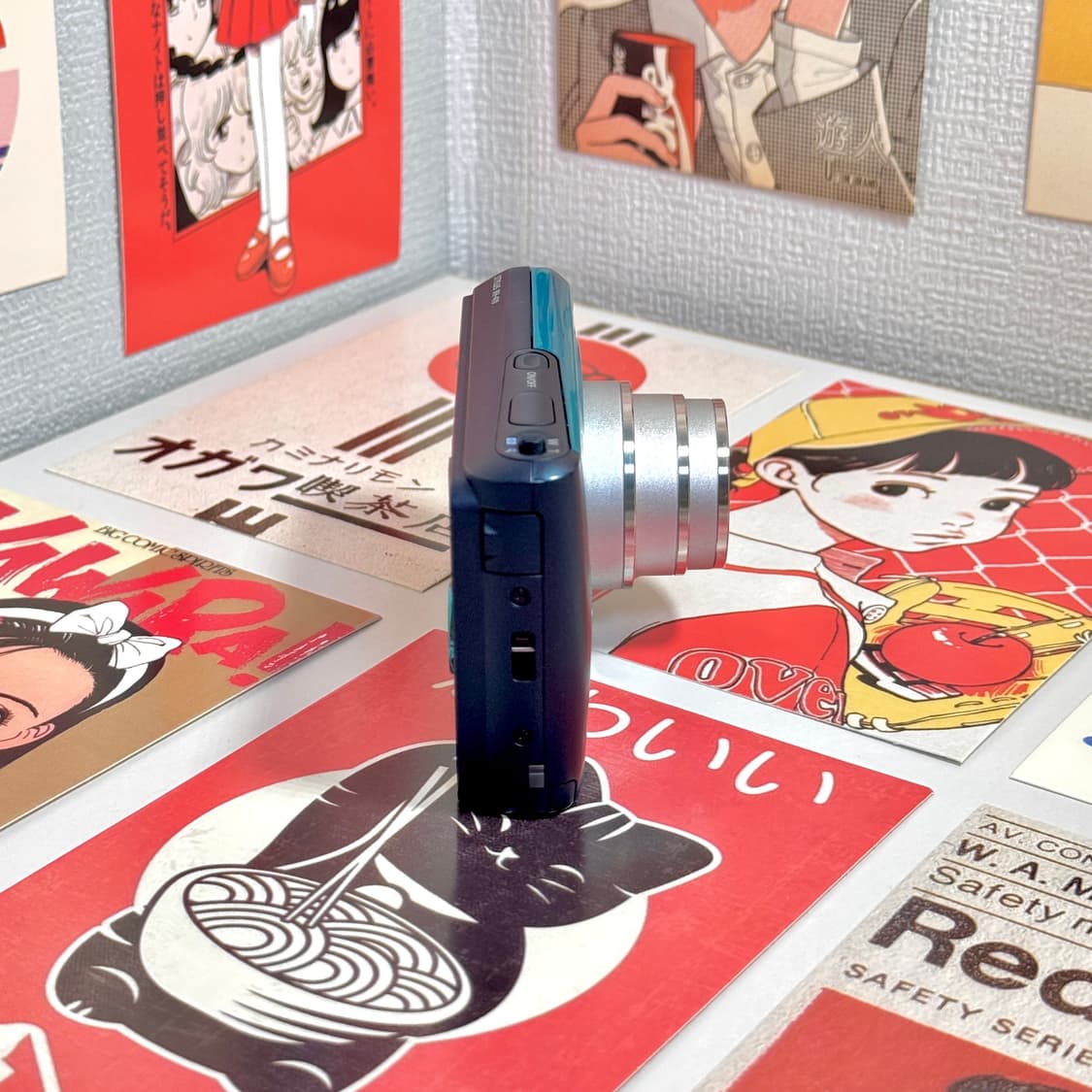 올림푸스 VH-410 블루 빈티지디카 상품이미지5