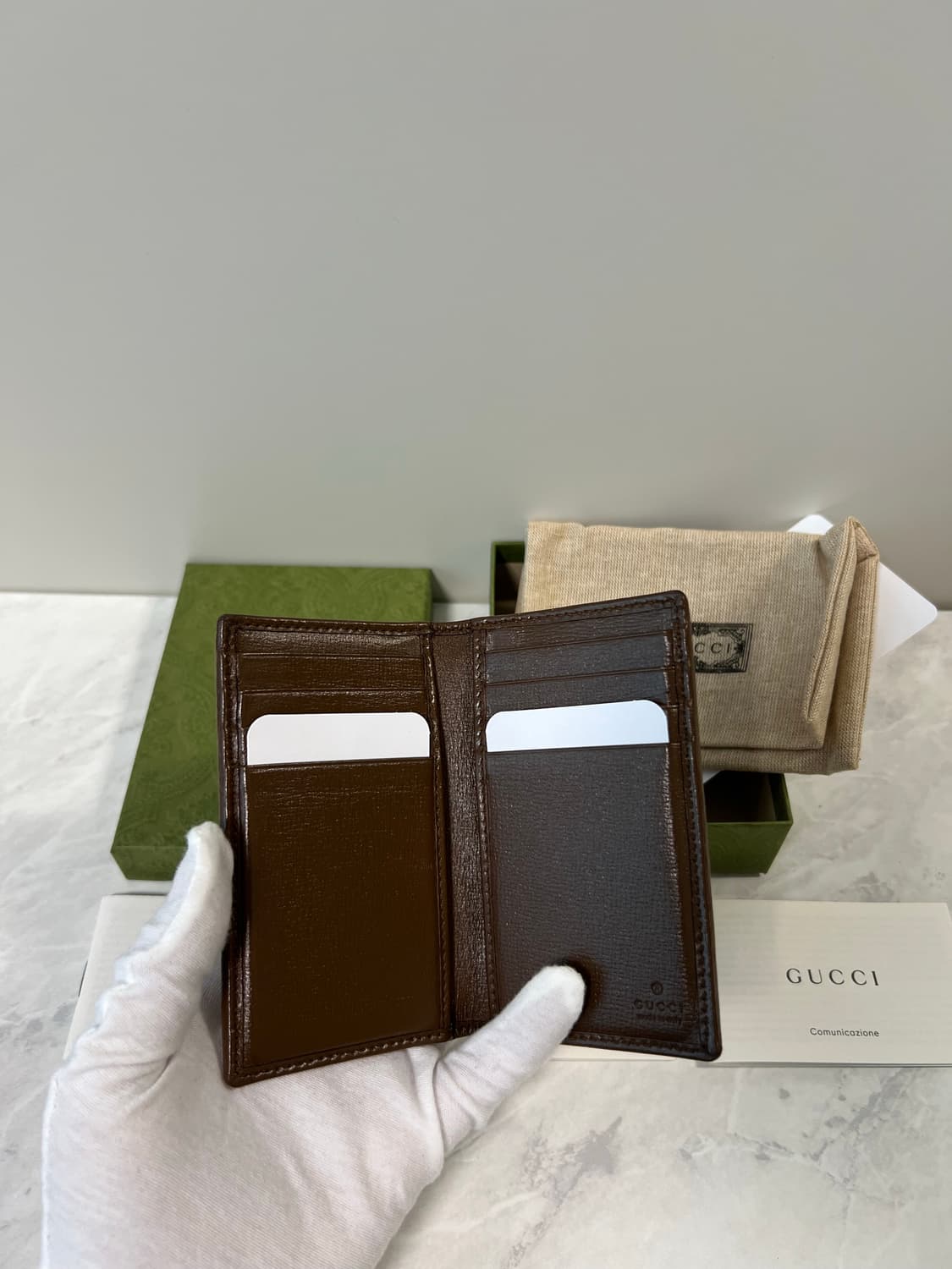 구찌 인터로킹 롱오거나이저 카드지갑 상품이미지3