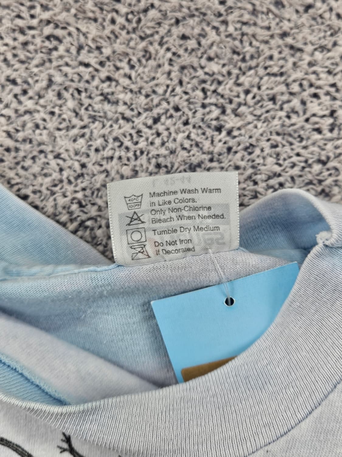 90's USA 헤인즈 싱글스티치 롱슬리브 커스텀 ( L )/ 11953 상품이미지7