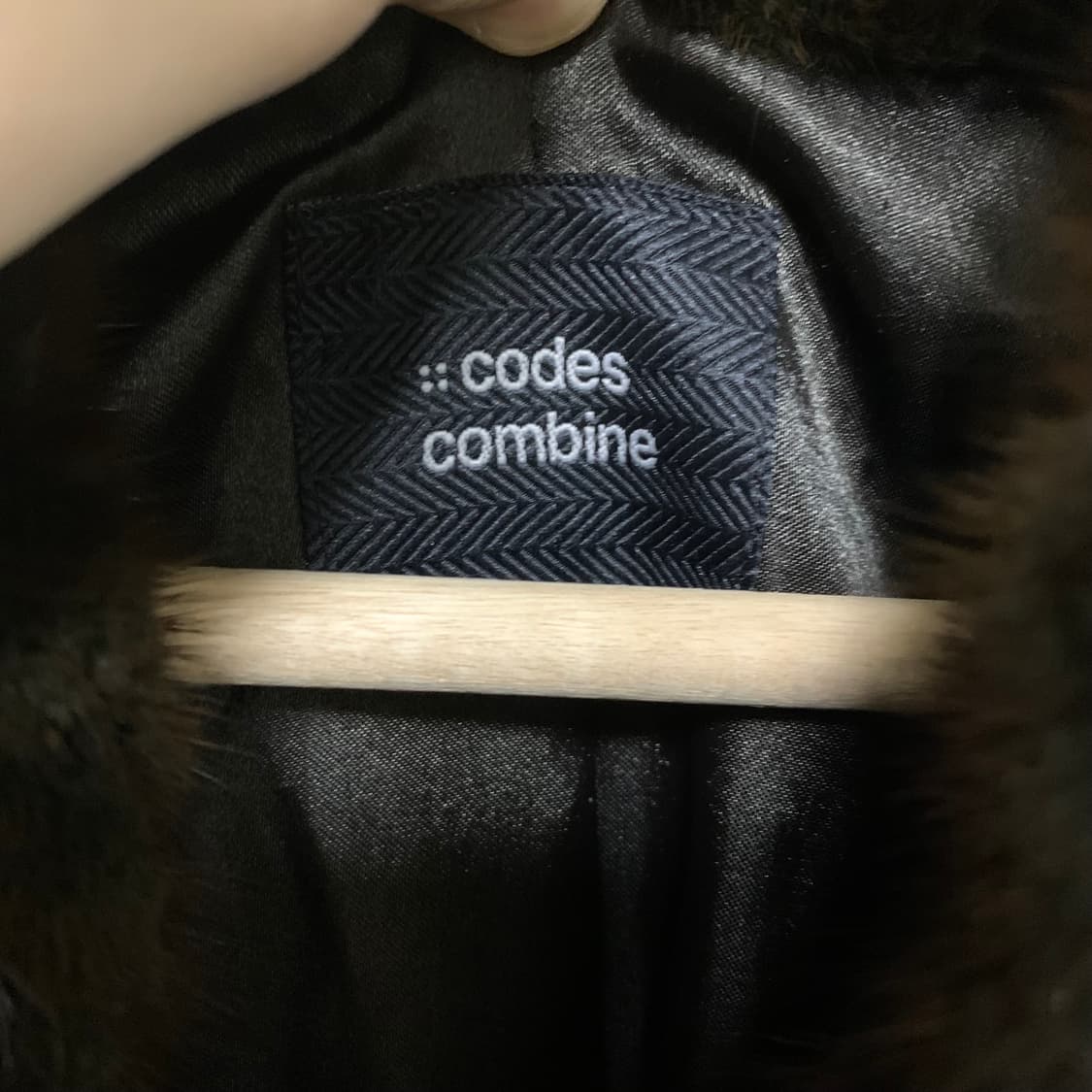 CODES COMBINE 브라운 리얼 밍크 퍼자켓 코데즈컴바인 빈티지 상품이미지3