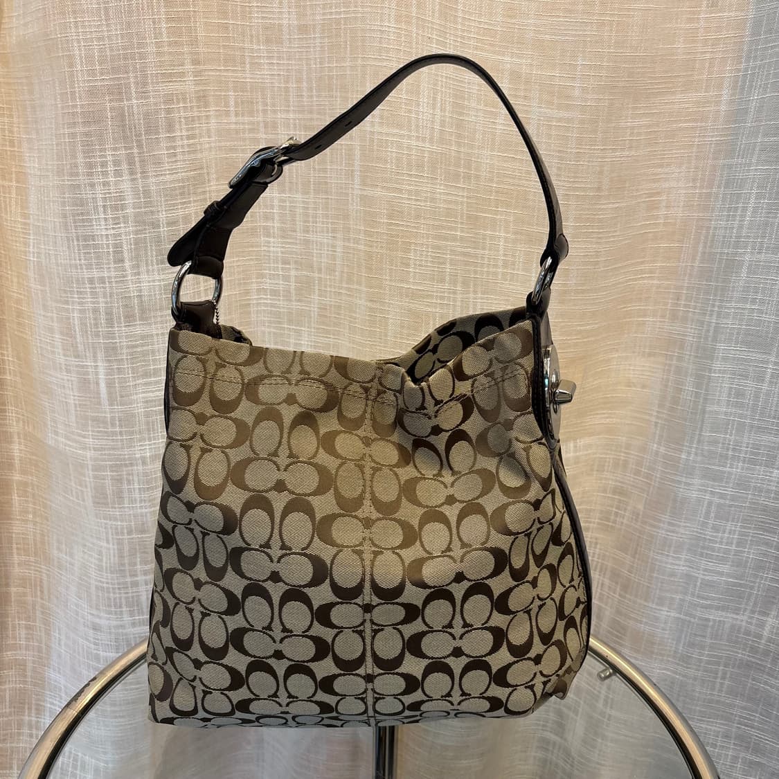 정품 코치 패브릭 토트 숄더백 상품이미지5