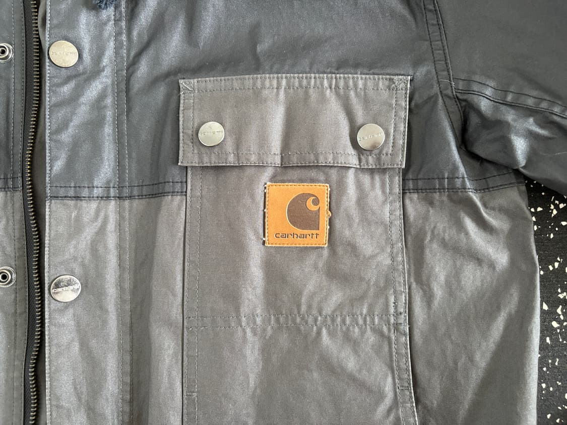 Carhartt WIP Waxed Cotton Roy Jacket 상품이미지4
