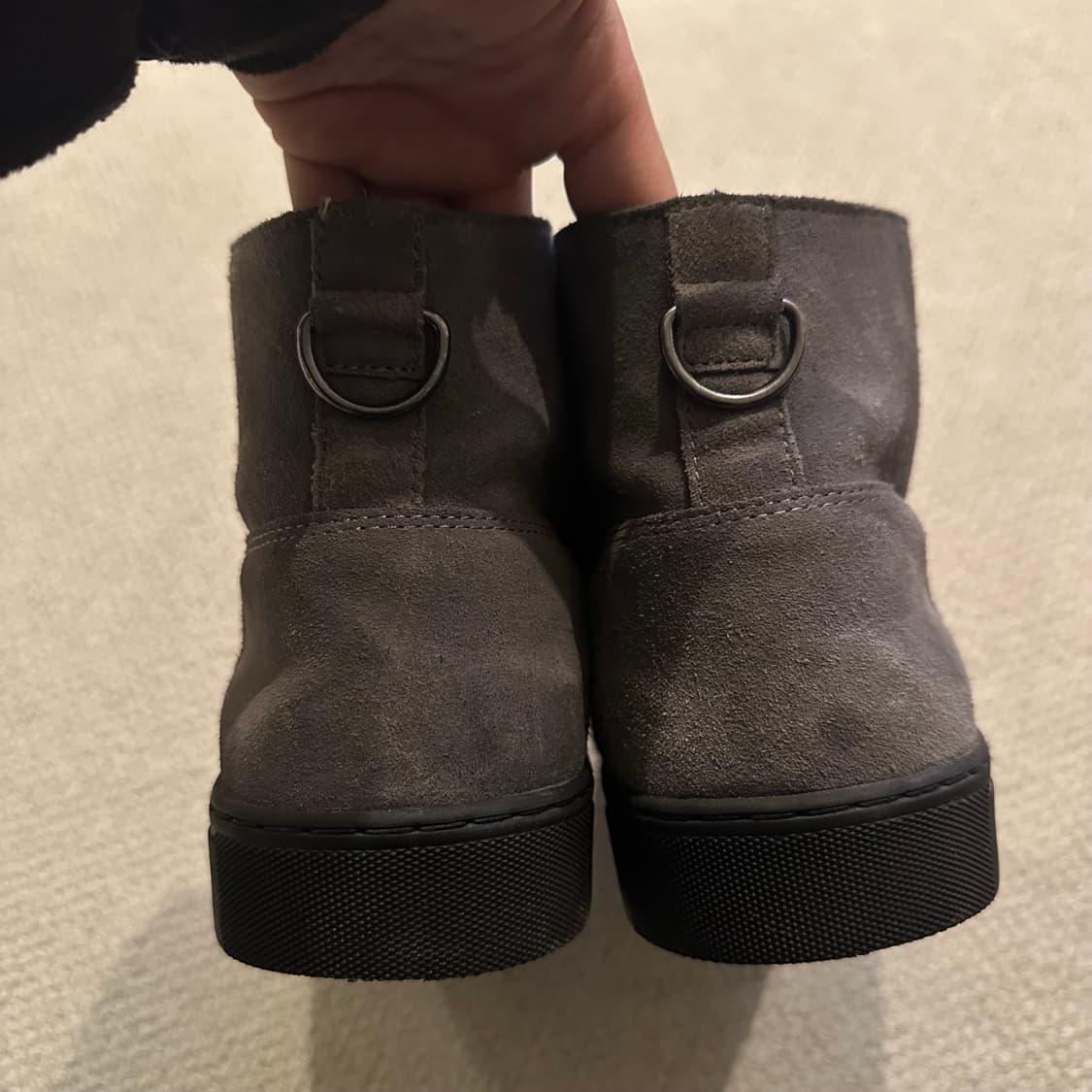 올세인츠 AllSaints 리얼 스웨이드 하이탑 스니커즈 상품이미지6