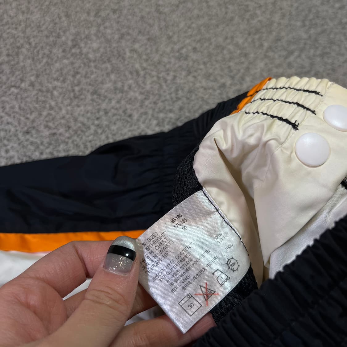 나이키 올드스쿨 베스킷볼 스냅버튼 트랙팬츠 상품이미지5