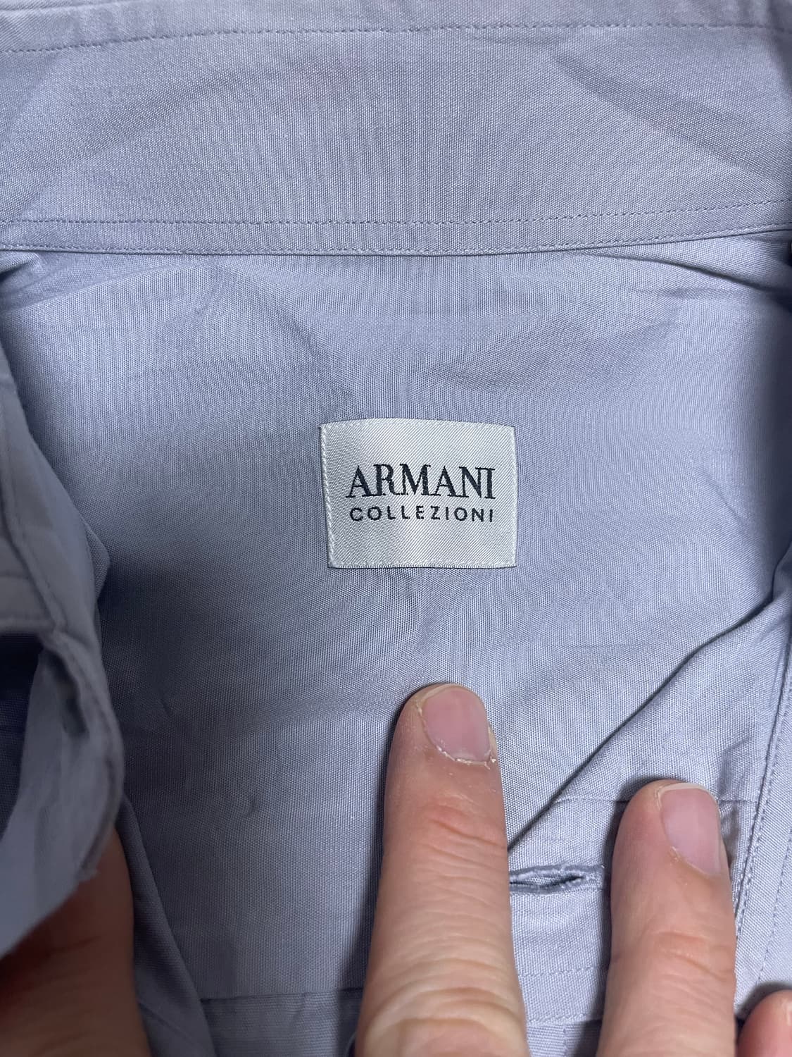 알마니 긴팔 셔츠 사이즈 105~110 상품이미지3