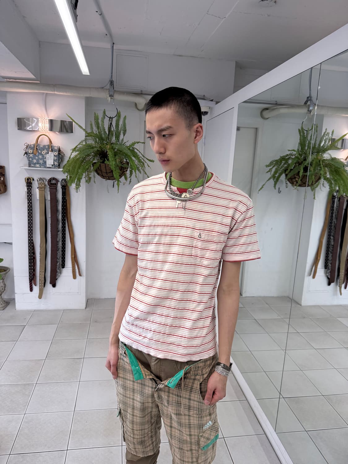 stripe t-shirt 상품이미지1