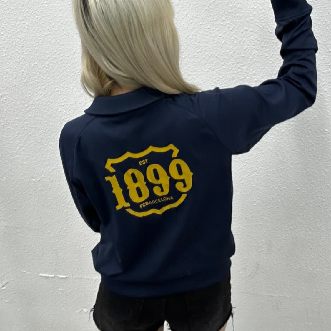 2000s 나이키 바르셀로나 빈티지 트랙탑 S 상품이미지3