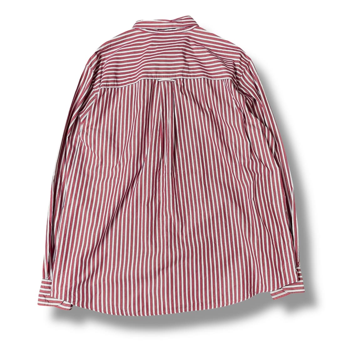 챕스 레드 스트라이프 버튼 다운 셔츠 XXL 상품이미지2