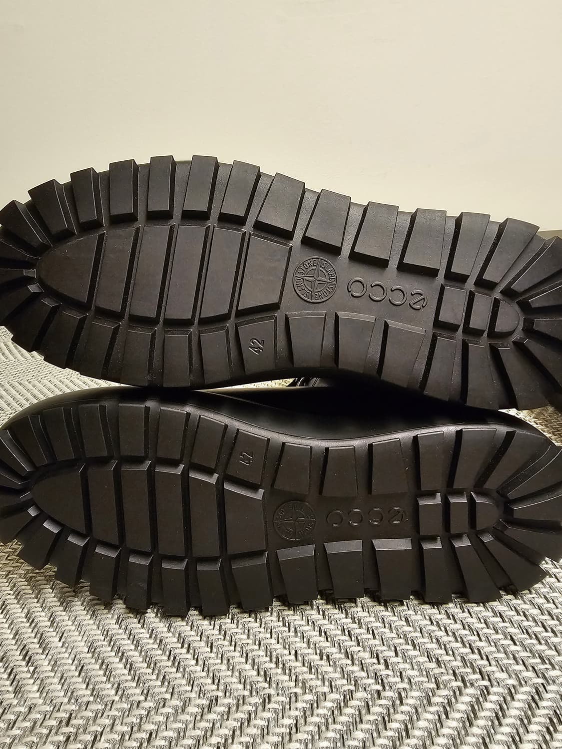 스톤아일랜드 LEATHER COMBAT BOOT (새 상품) 상품이미지8